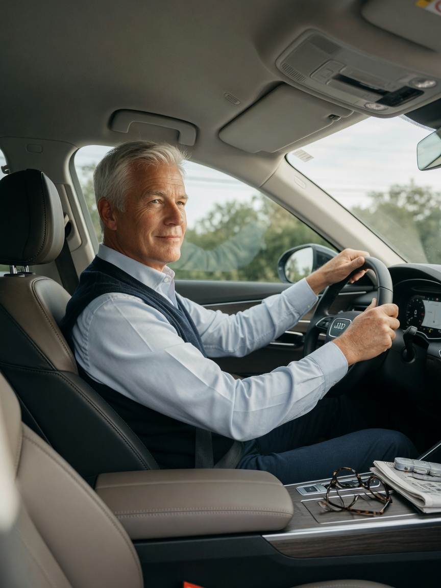 Older adult driving independently